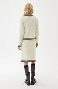 Gweneth Jacket - Ecru/Black