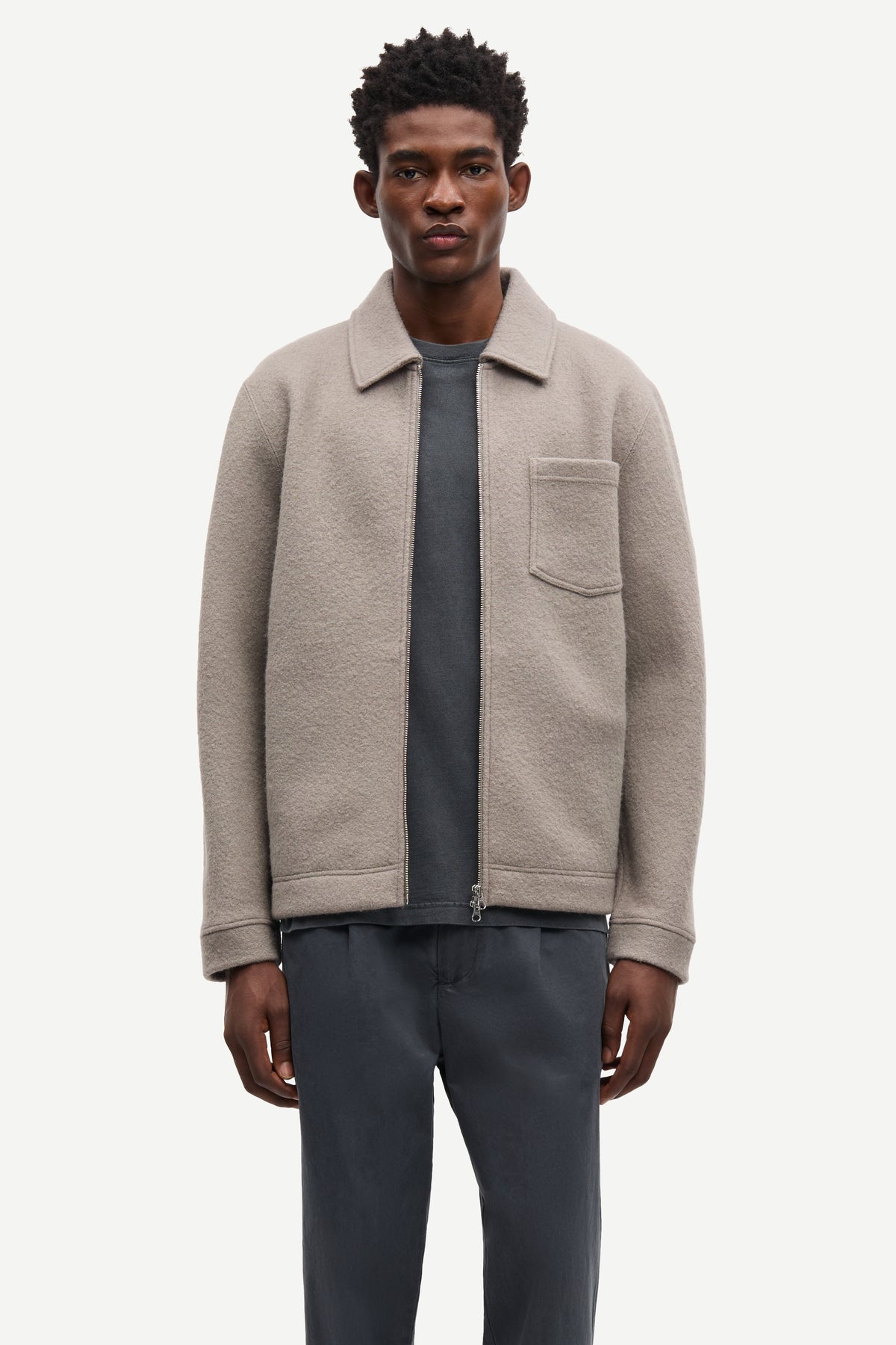 Hannes Full Zip 14612 - Elephant Skin