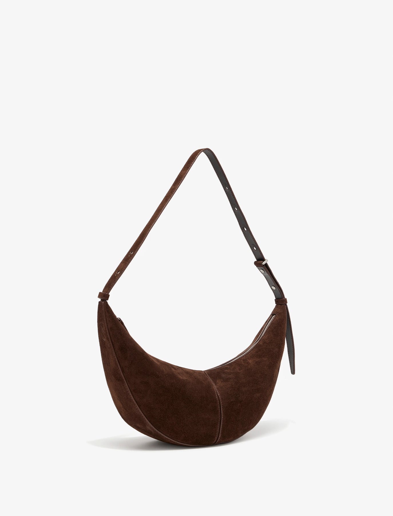 Slide Bag Soft Suede - Chocolate