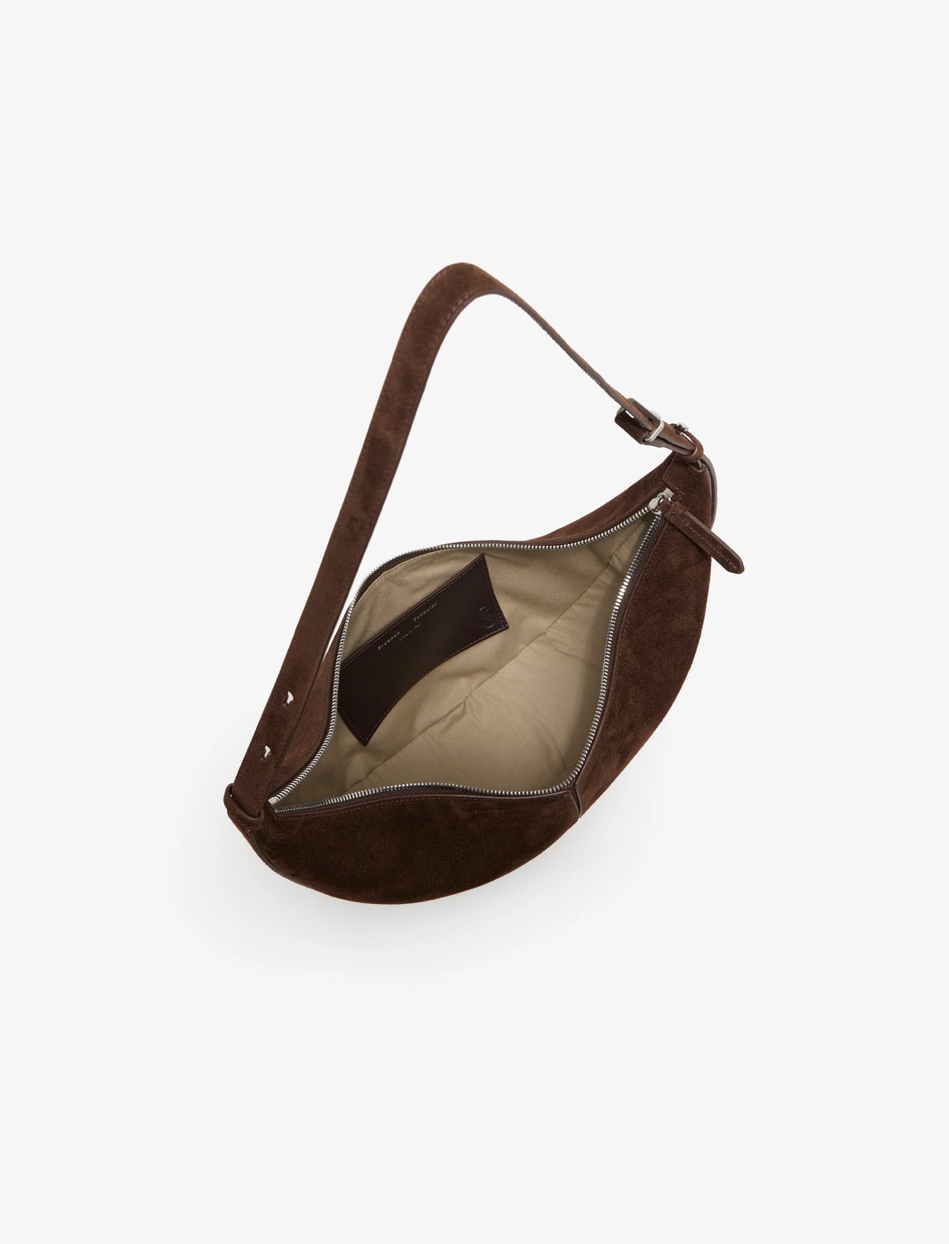 Slide Bag Soft Suede - Chocolate