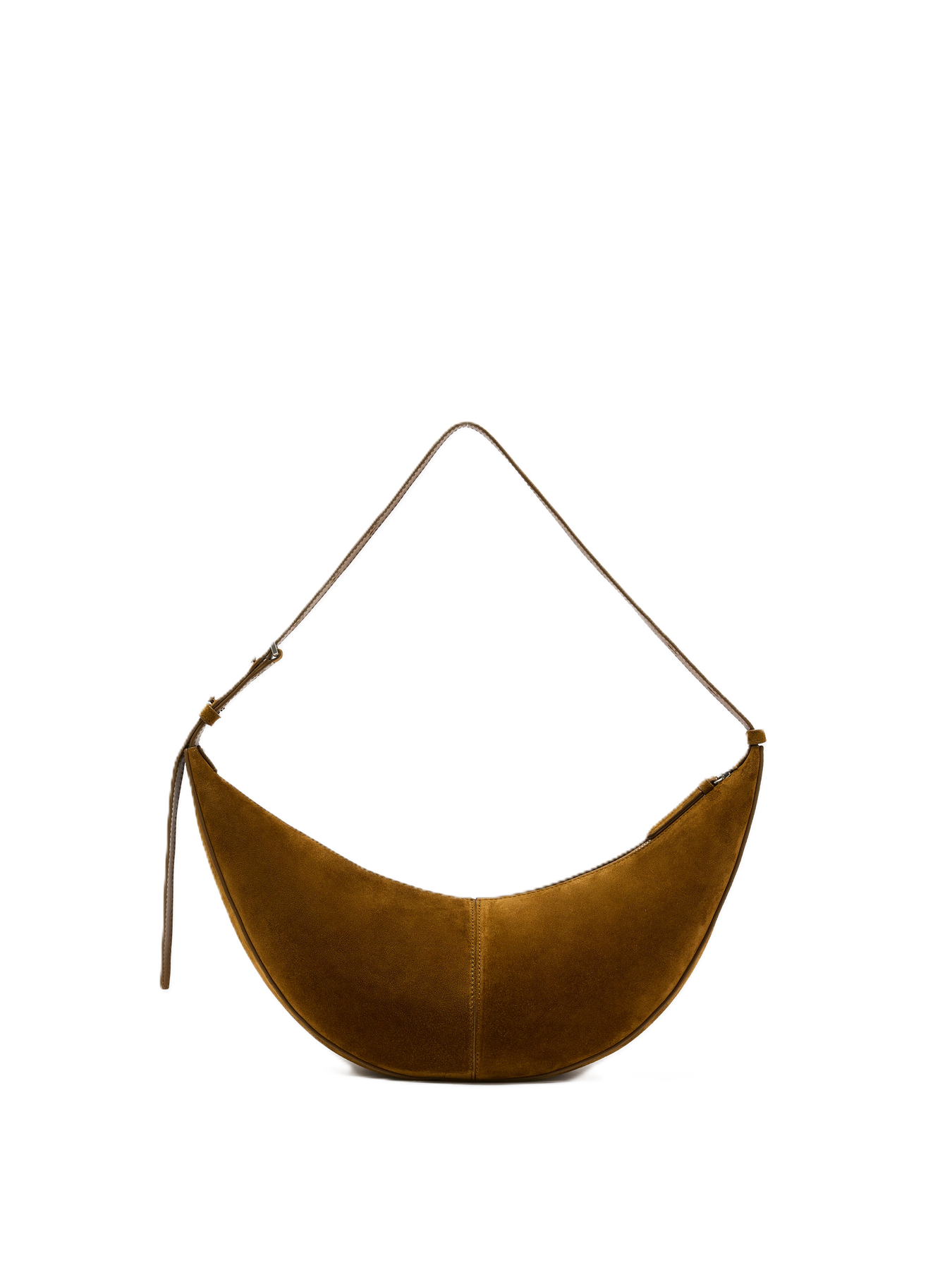 Slide Bag In Soft Suede - Fern