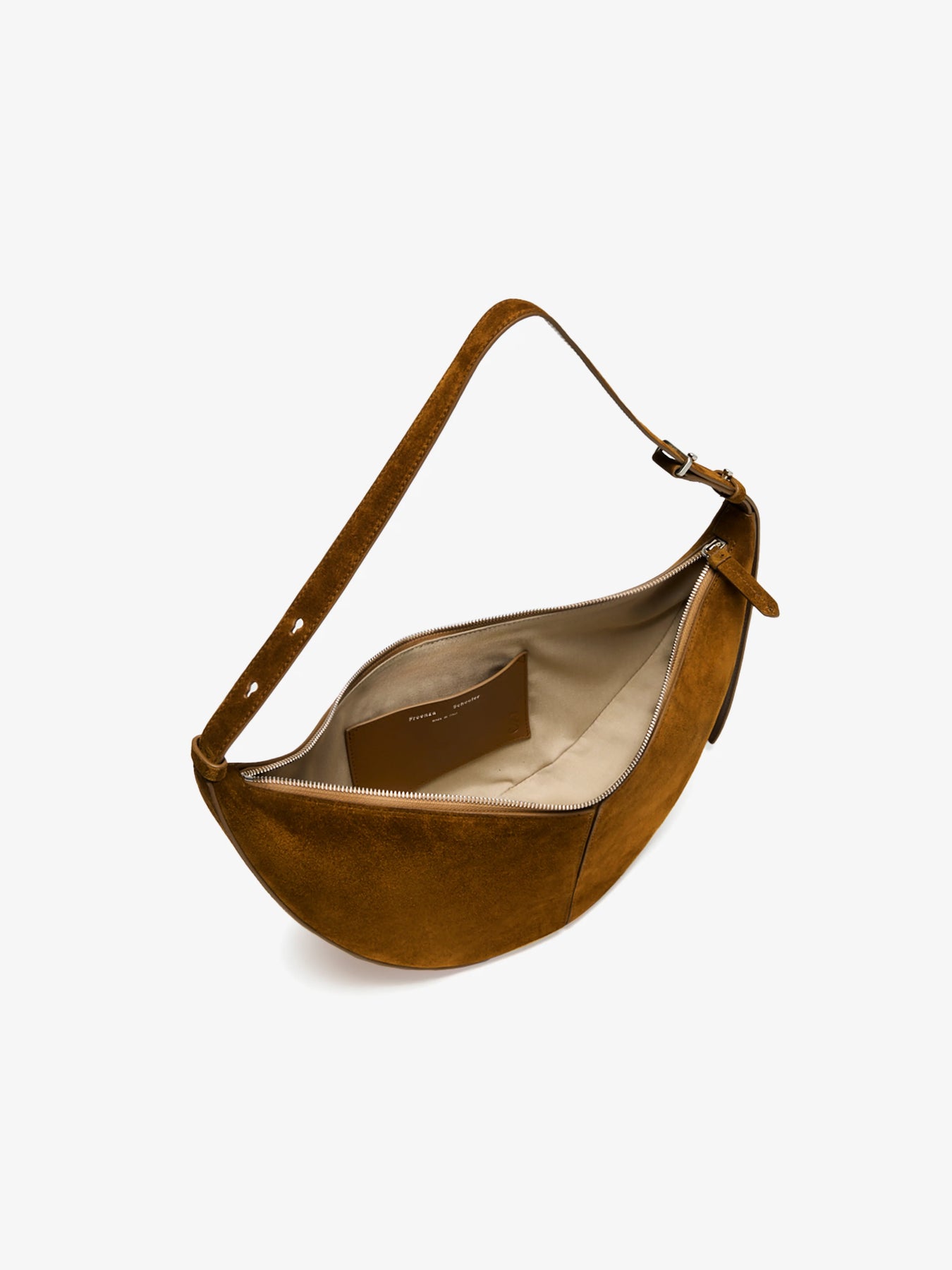 Slide Bag In Soft Suede - Fern