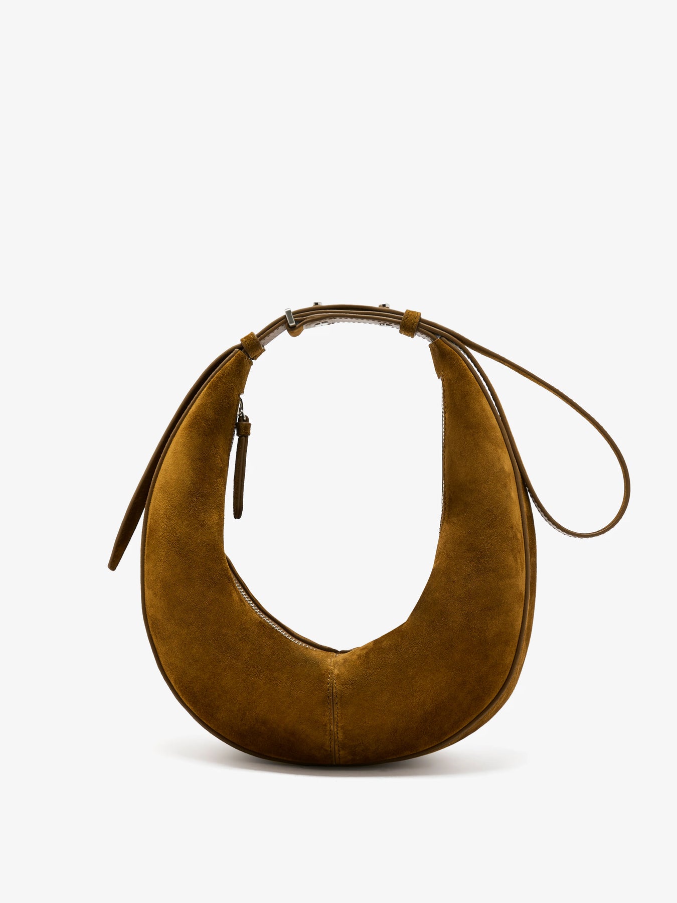 Slide Bag In Soft Suede - Fern