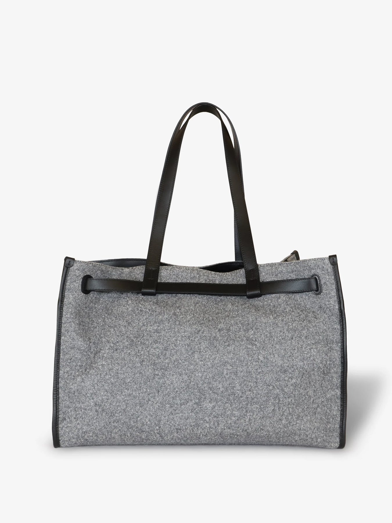 Belted Tote Felt - Slate
