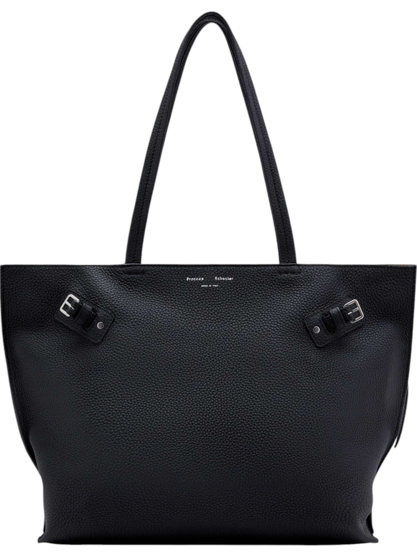 Days Tote In Pebbled Calf Skin - Black