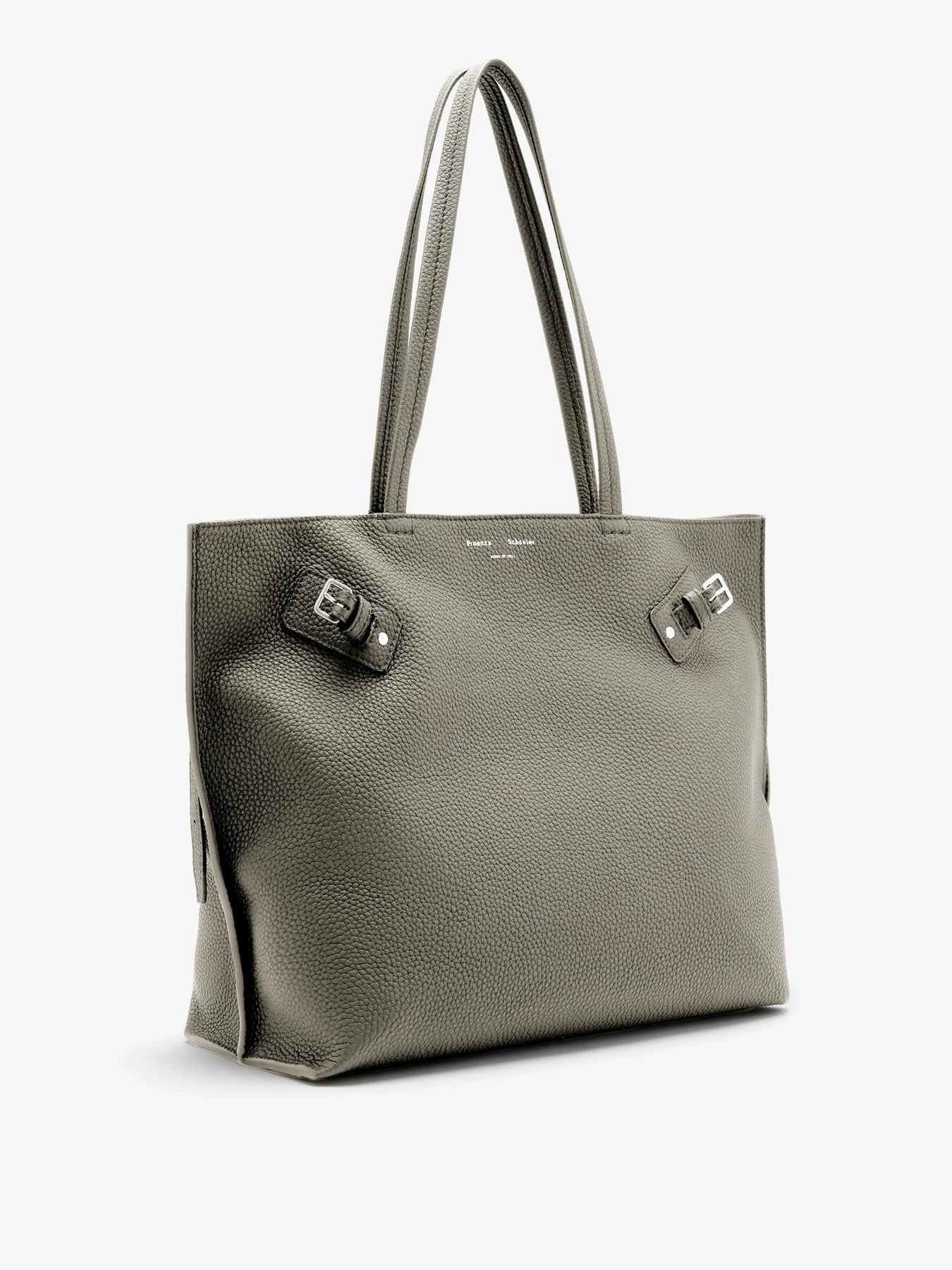 Days Tote In Pebbled Calf Skin - Slate