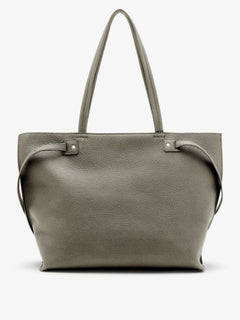 Days Tote In Pebbled Calf Skin - Slate