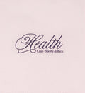 Sporty & Rich Health Script Crewneck - Pink Dolphin