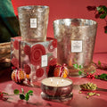 Voluspa Gilt Pomander & Hinoki 3 Wick Tin Candle