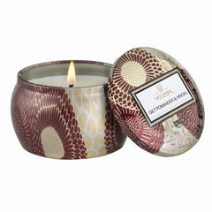 Mini Tin Candle - Gilt Pomander & Hinoki