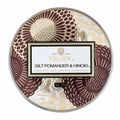 Voluspa Mini Tin Candle - Gilt Pomander & Hinoki