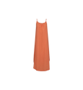 Shari Linen Strap Dress - Firecracker