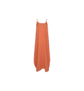 Shari Linen Strap Dress - Firecracker