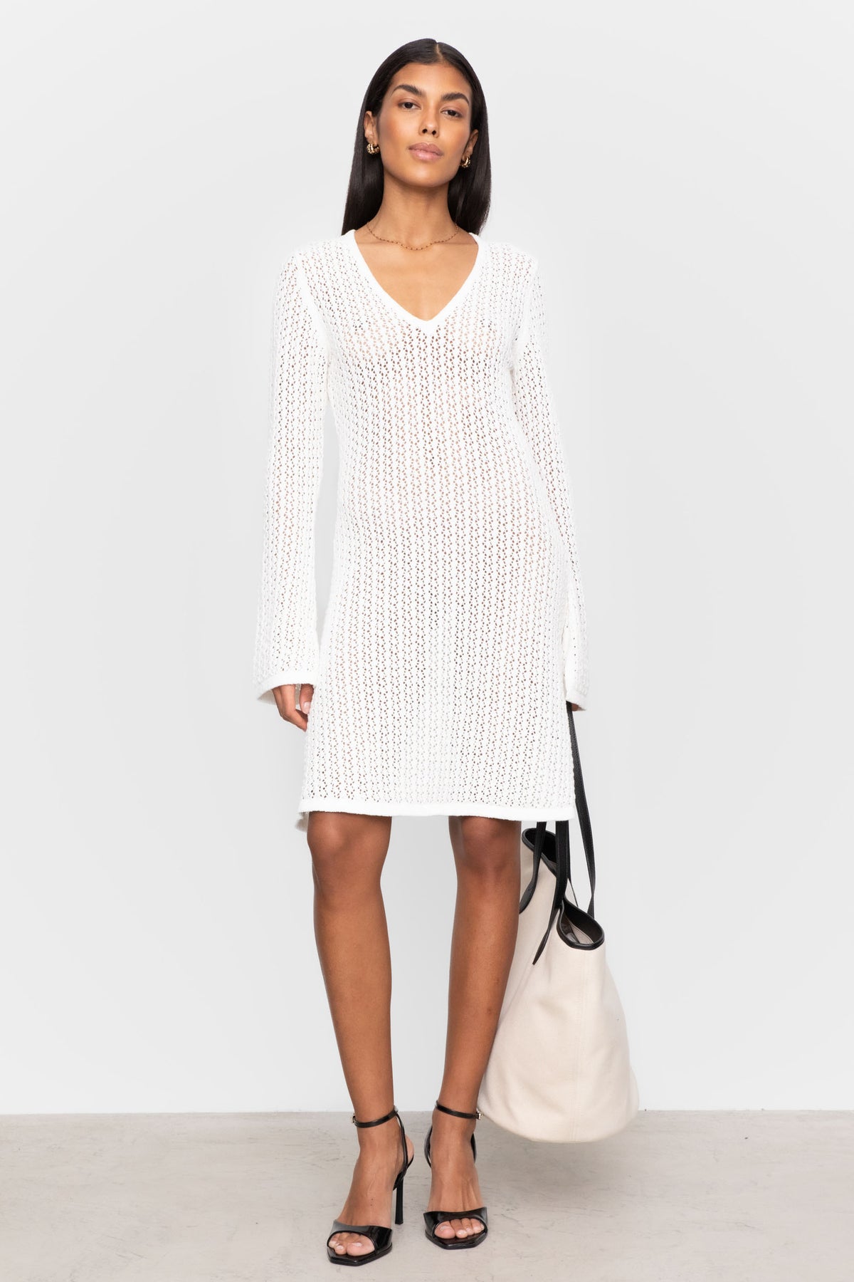 Franca Dress - Vit