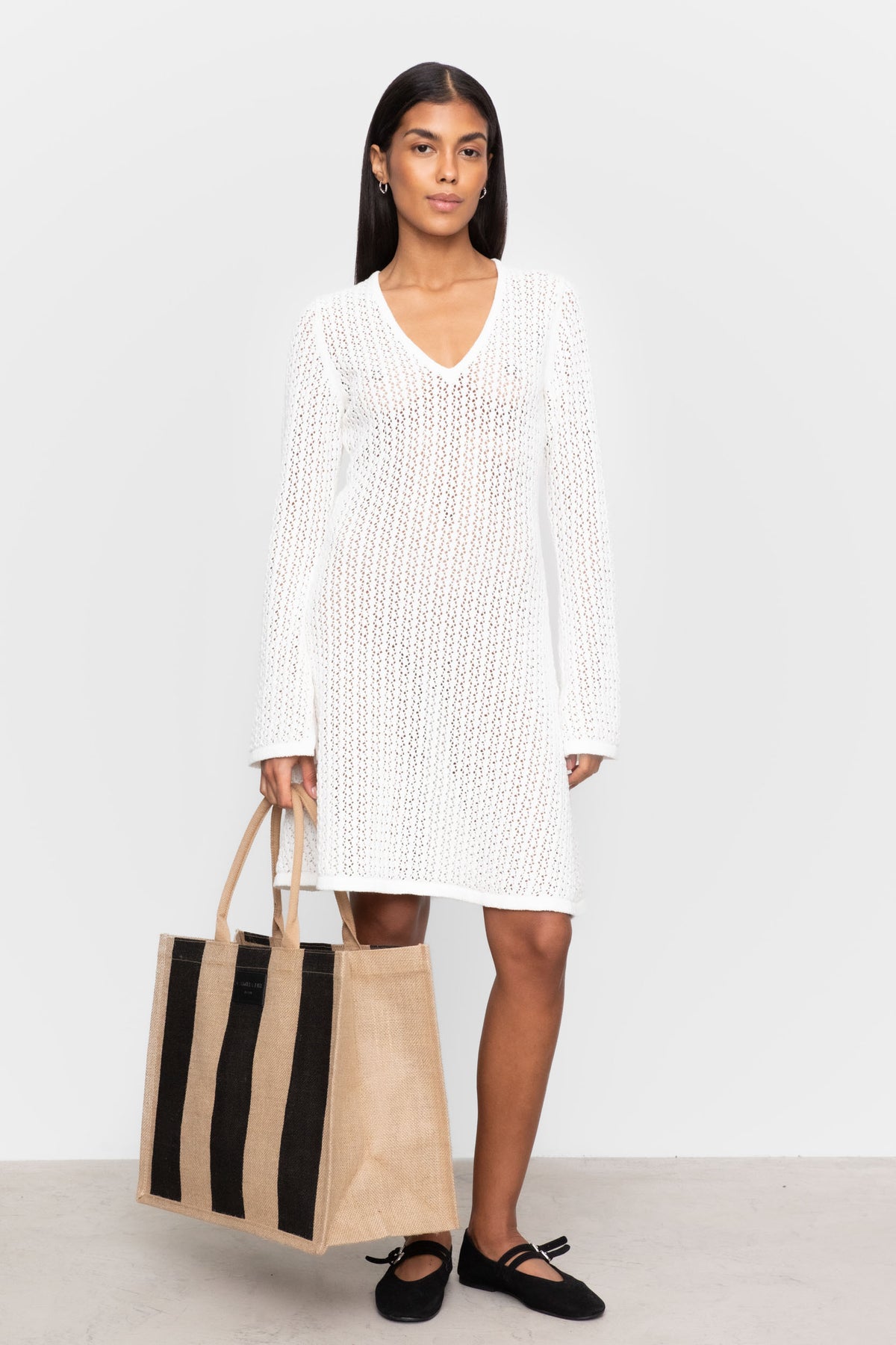 Franca Dress - Vit