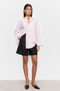 Bibi Crepe Shirt - Terracotta