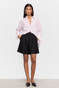 Bibi Crepe Shirt - Terracotta
