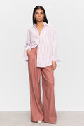 Bibi Crepe Shirt - Terracotta
