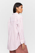 Bibi Crepe Shirt - Terracotta