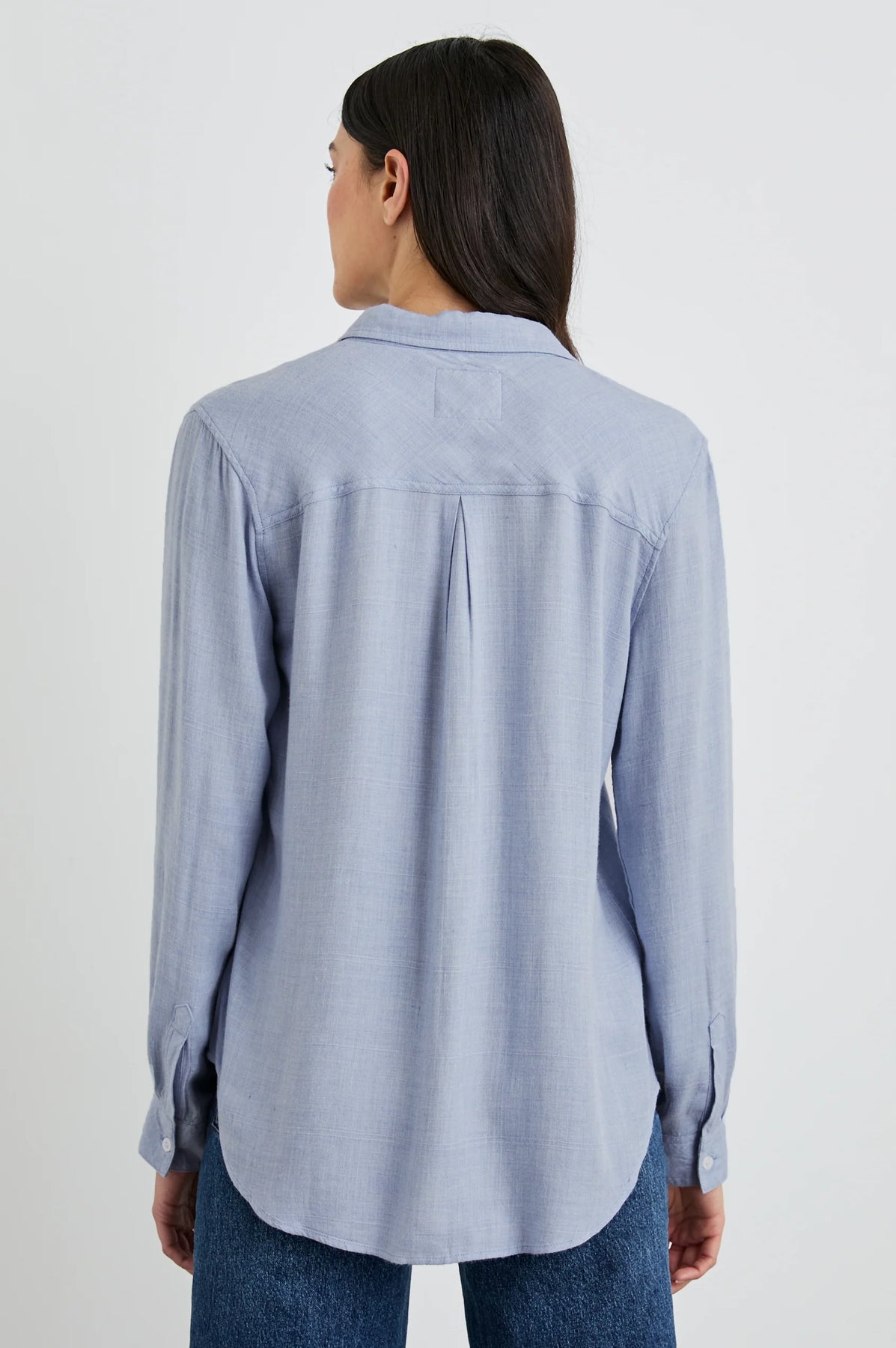 Rails Hunter Skjorta - Chambray Heather