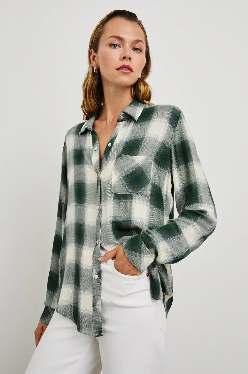Hunter - Ivory Olive Teal