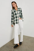 Hunter - Ivory Olive Teal