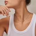 Lola Halsband - Rainbow Silver