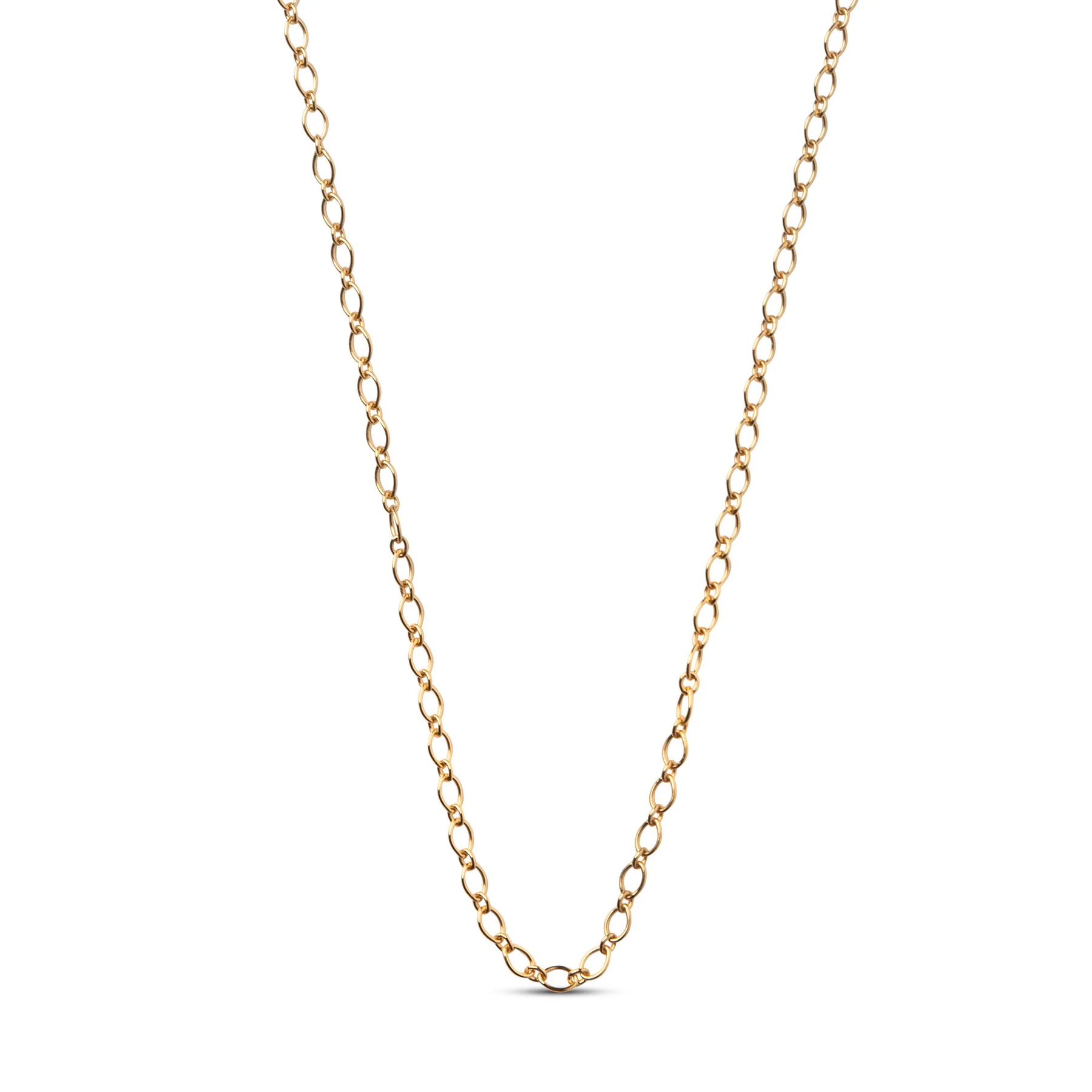 Simple Charm Necklace - Gold