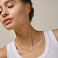 Simple Charm Necklace - Gold
