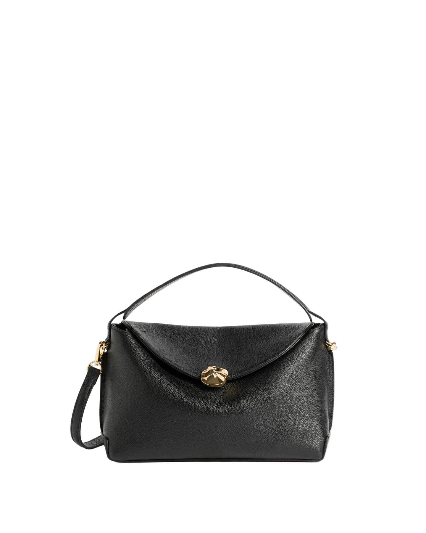 Hanna Grande Bag - Grained Leather Black