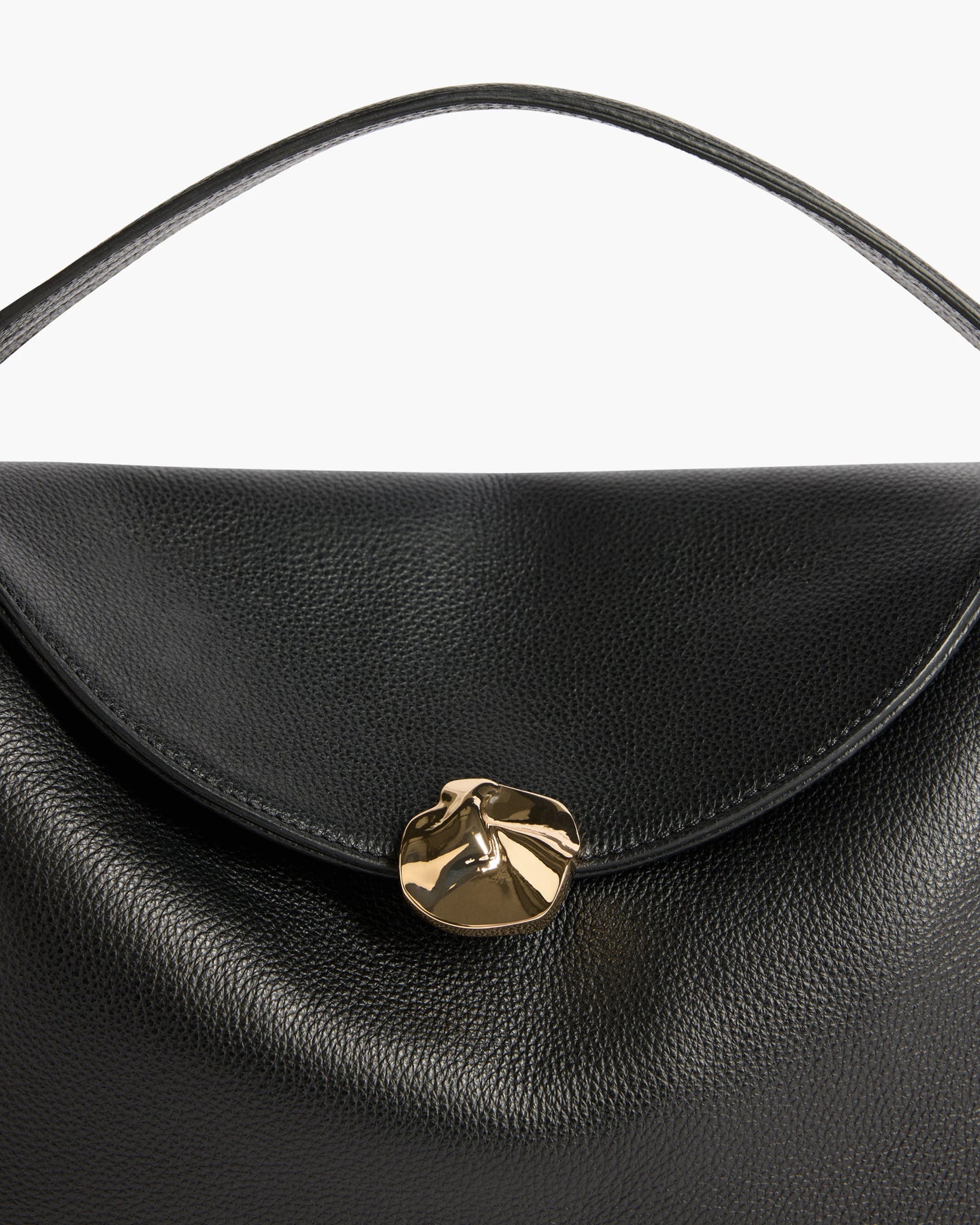 Hanna Grande Bag - Grained Leather Black