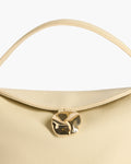 Hanna Mini Bag - Grained Leather Creme
