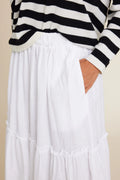 Line of Oslo Hay Skirt - Vit