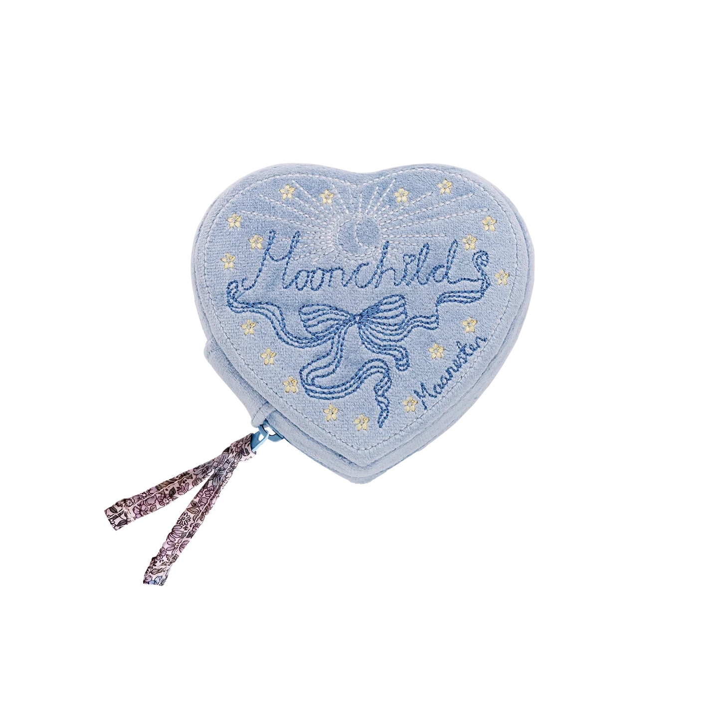 Heart Jewelry Box - Sky Blue