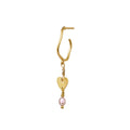 Heart Chakra Single Earring - Gull