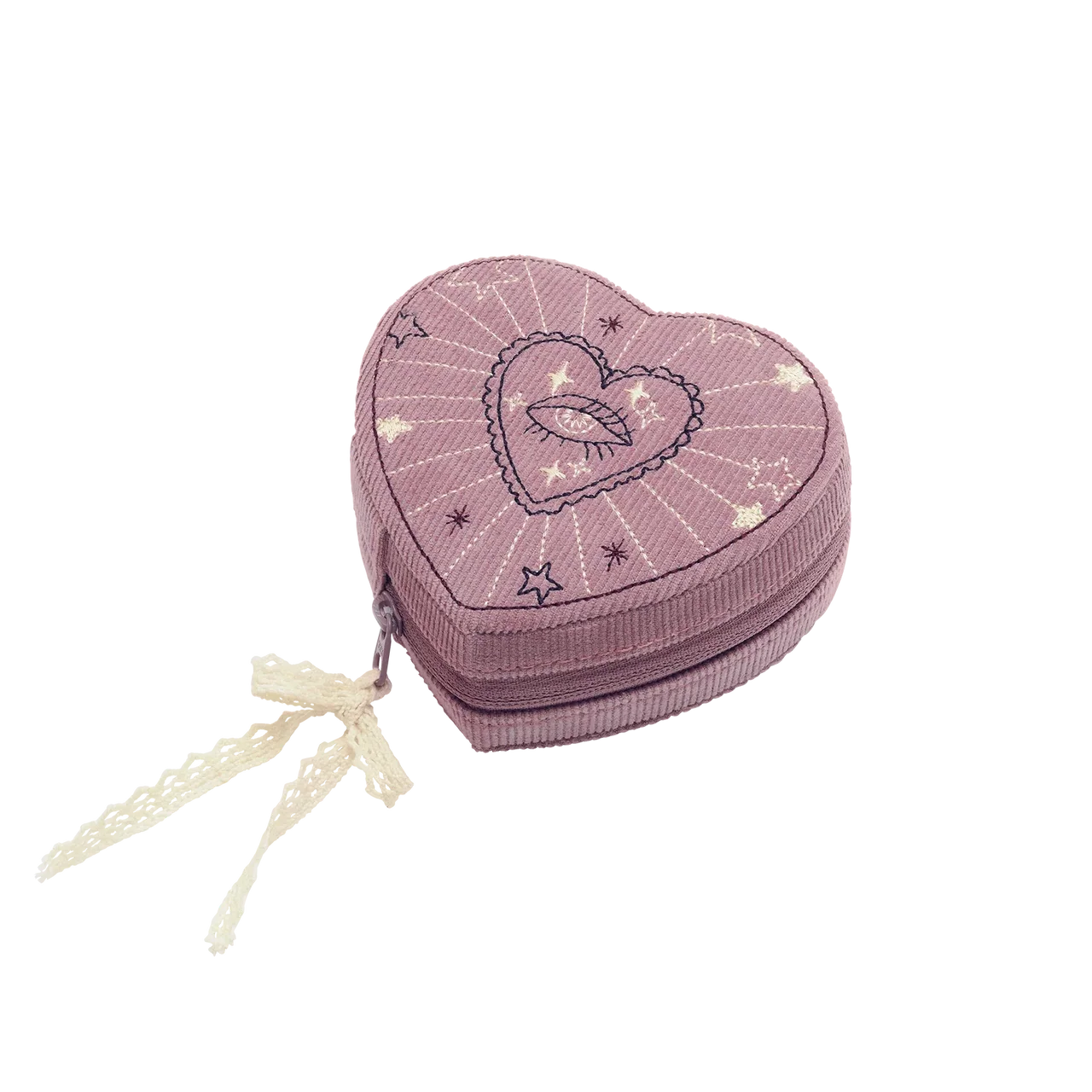Heart Jewelry Box - Purple Theatre Magic