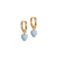 Amore Hoops - Steel Blue