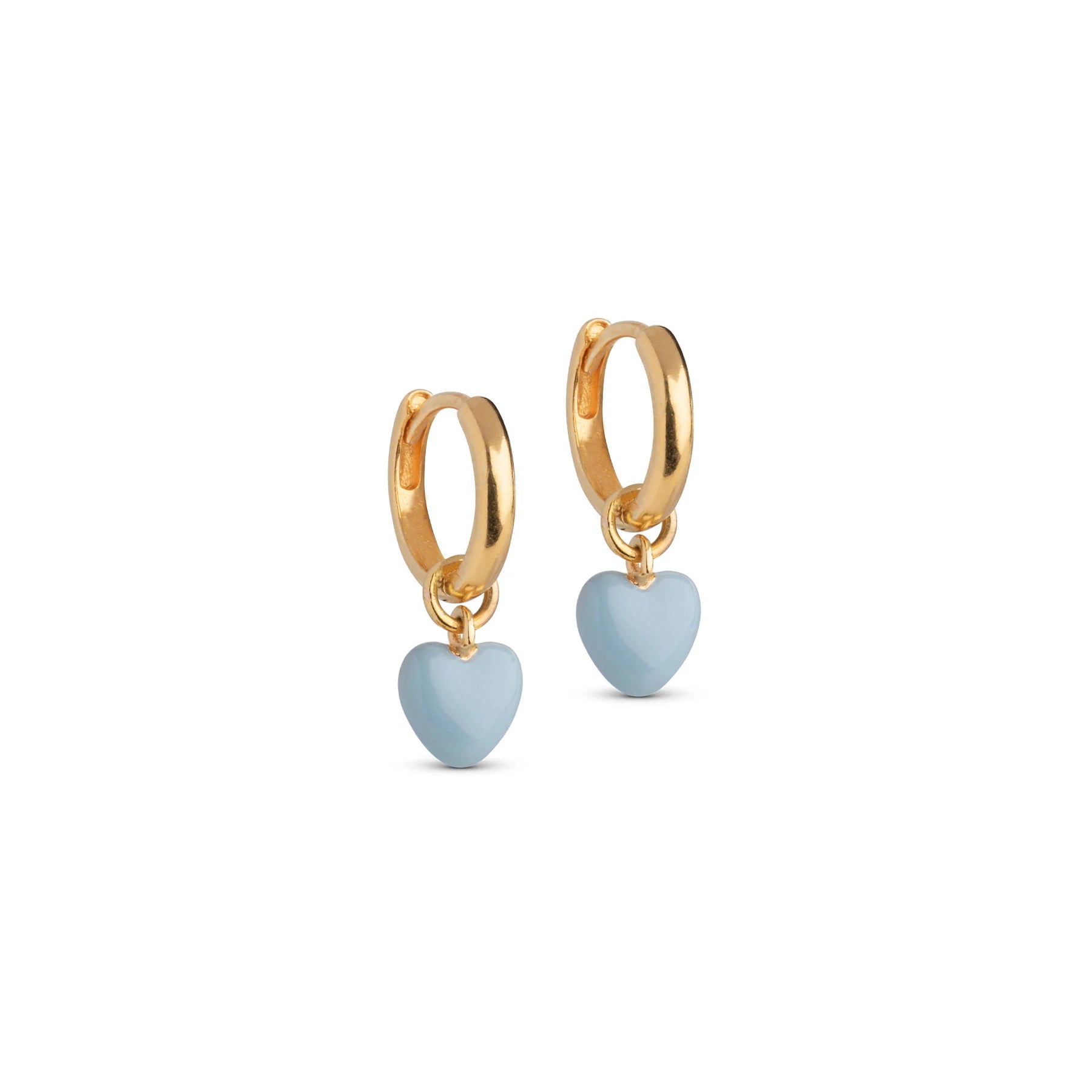 Amore Hoops - Steel Blue