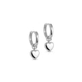 Amore Hoops - Silver