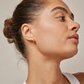 Chunky Classic Hoops 8mm - Guld