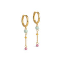 Lola Bold Hoops - Rainbow