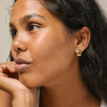 Ziva Hoops - Gold