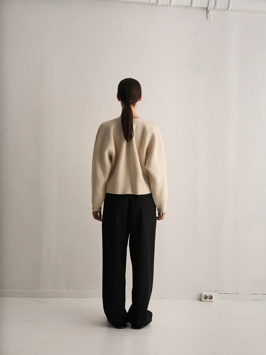 Horn Cardigan - Kräm