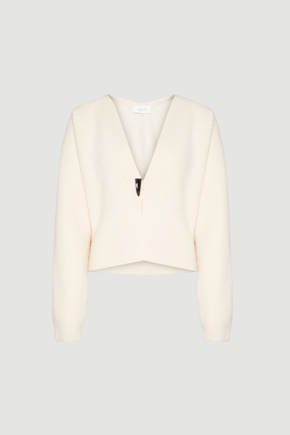 Horn Cardigan - Kräm