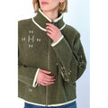 HÉST Iben Zip Jacket - Winter Moss
