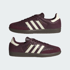 Samba OG W - Maroon/Cream White/Gold Metallic