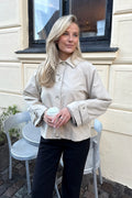 Avaic Kort Trenchcoat - Beige