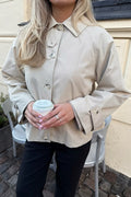 Avaic Kort Trenchcoat - Beige