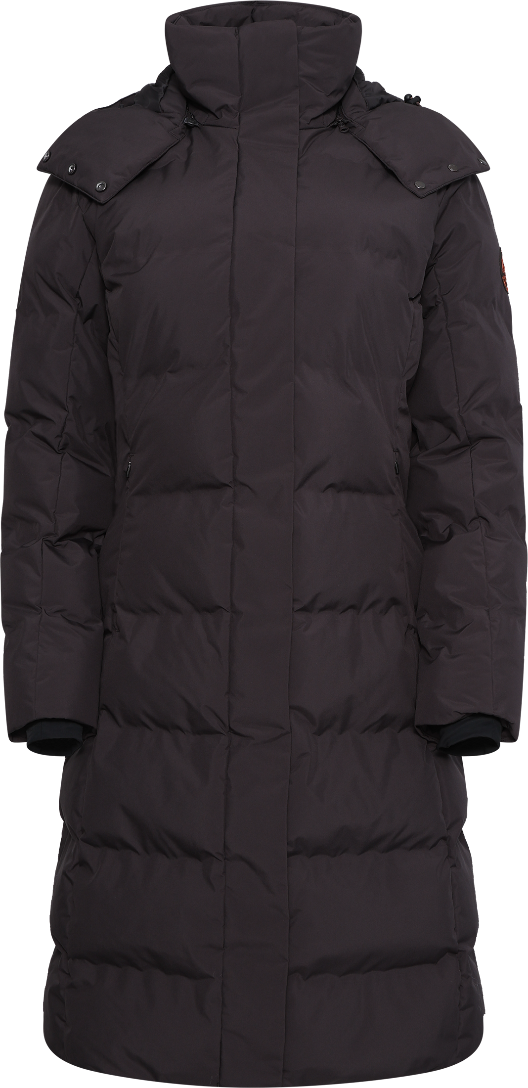 Helsinki Hooded Parka - Brown Black