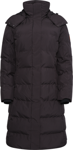 Helsinki Hooded Parka - Brown Black
